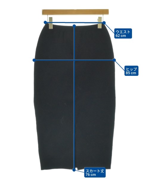 Deuxieme Classe（ドゥーズィエムクラス）ロング・マキシ丈スカート 黒 サイズ:34(XS位) レディース/2200651097062