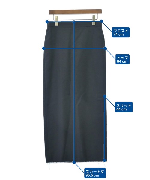 Deuxieme Classe（ドゥーズィエムクラス）ロング・マキシ丈スカート 黒 サイズ:36(S位) レディース/2200651097079