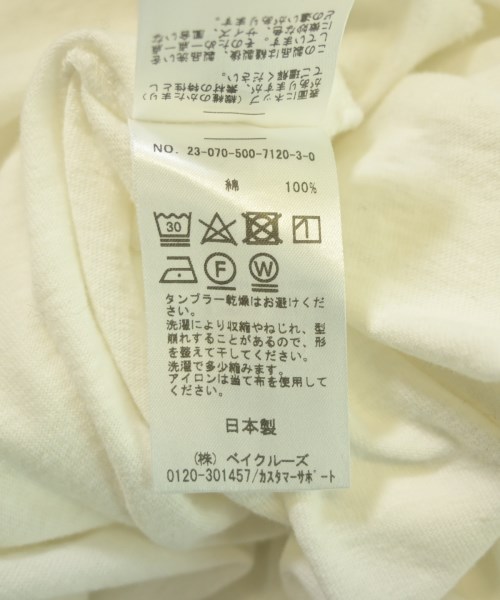 Deuxieme Classe（ドゥーズィエムクラス）Tシャツ・カットソー 白 サイズ:-(M位) レディース/2200650433205