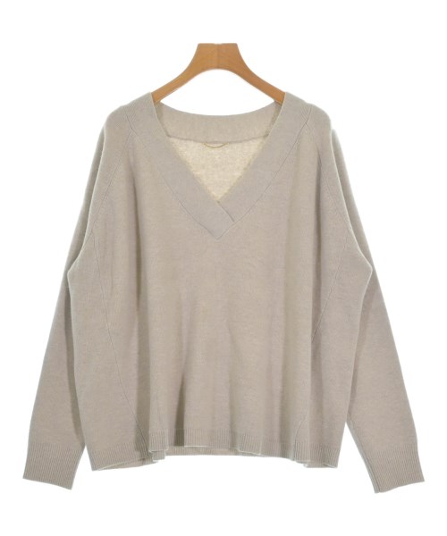 Deuxieme Classe(ドゥーズィエムクラス)ニット・セーター ベージュ サイズ:F/2200652978087