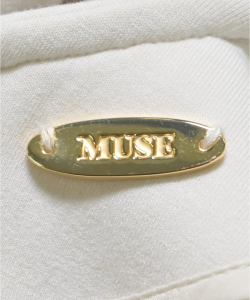 MUSE de Deuxieme Classe（ミューズドゥドゥーズィーエムクラス）Tシャツ・カットソー 白 サイズ:F レディース/2200711288058