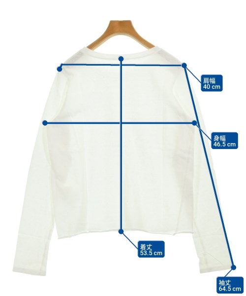 Deuxieme Classe（ドゥーズィエムクラス）Tシャツ・カットソー 白 サイズ:-(XL位) レディース/2200705441230