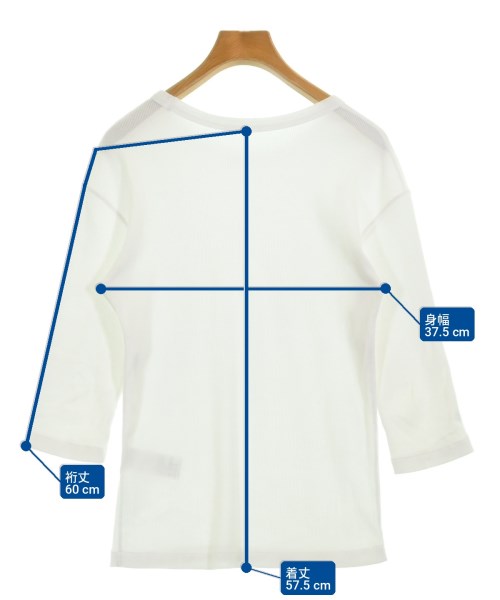 Deuxieme Classe（ドゥーズィエムクラス）Tシャツ・カットソー 白 サイズ:-(M位) レディース/2200705441247
