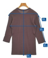 Deuxieme Classe（ドゥーズィエムクラス）Tシャツ・カットソー 茶 サイズ:-(XS位) レディース/2200705441254