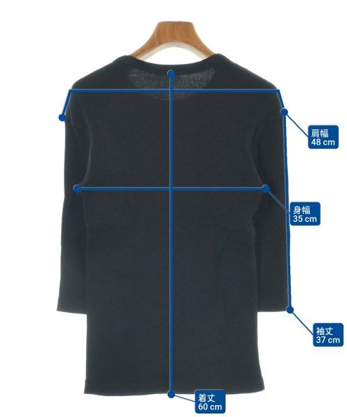 Deuxieme Classe（ドゥーズィエムクラス）Tシャツ・カットソー 黒 サイズ:F レディース/2200638004113