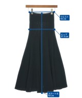 MUSE de Deuxieme Classe（ミューズドゥドゥーズィーエムクラス）ロング・マキシ丈スカート 黒 サイズ:F レディース/2200613111102