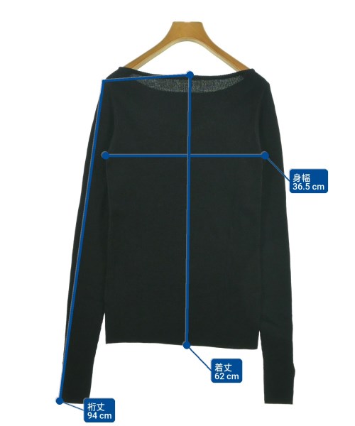 Deuxieme Classe（ドゥーズィエムクラス）ニット・セーター 黒 サイズ:-(M位) レディース/2200639794211