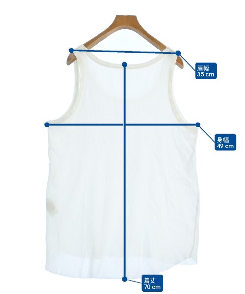 Deuxieme Classe（ドゥーズィエムクラス）タンクトップ 白 サイズ:-(M位) レディース/2200639794464