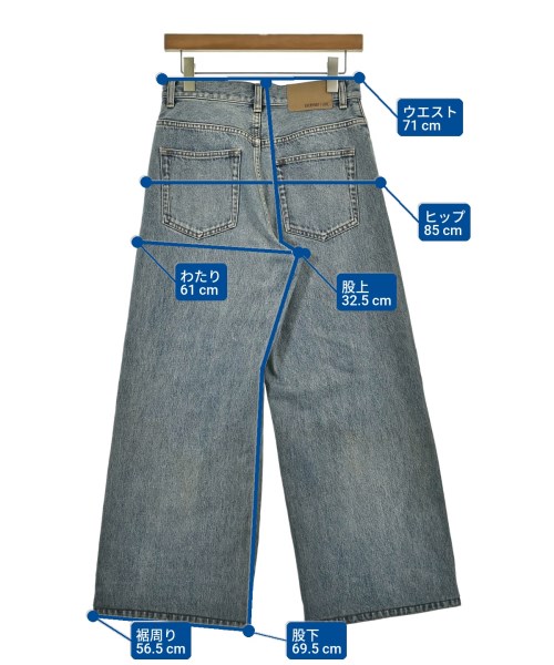 EVERYDAY I LIKE（エブリデイアイライク）デニムパンツ 青 サイズ:36(S位) レディース/2200647373019