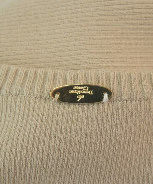 Deuxieme Classe（ドゥーズィエムクラス）ニット・セーター ベージュ サイズ:-(M位) レディース/2200647791080