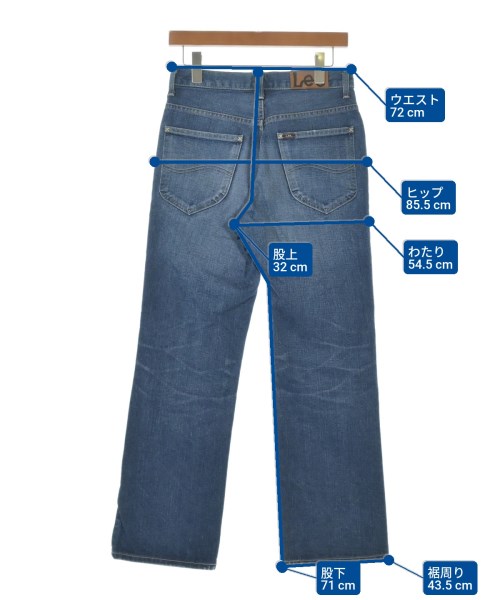Lee（リー）デニムパンツ 青 サイズ:XS レディース/2200644987028