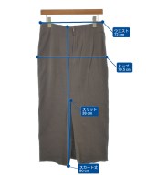 Deuxieme Classe（ドゥーズィエムクラス）ひざ丈スカート 茶 サイズ:38(M位) レディース/2200641807077