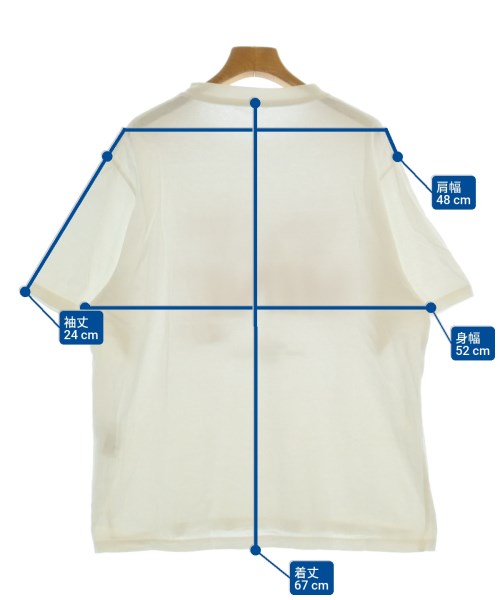 Deuxieme Classe（ドゥーズィエムクラス）Tシャツ・カットソー 白 サイズ:-(M位) レディース/2200643641242