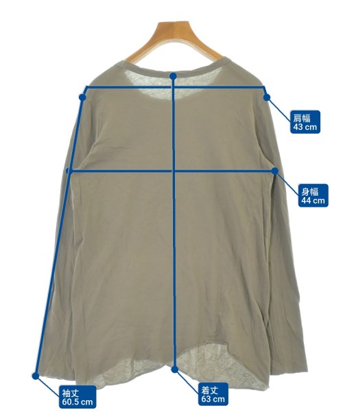 Deuxieme Classe（ドゥーズィエムクラス）Tシャツ・カットソー グレー サイズ:F レディース/2200643991217