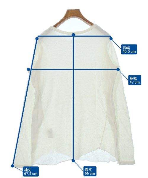 Deuxieme Classe（ドゥーズィエムクラス）Tシャツ・カットソー 白 サイズ:-(M位) レディース/2200646709147