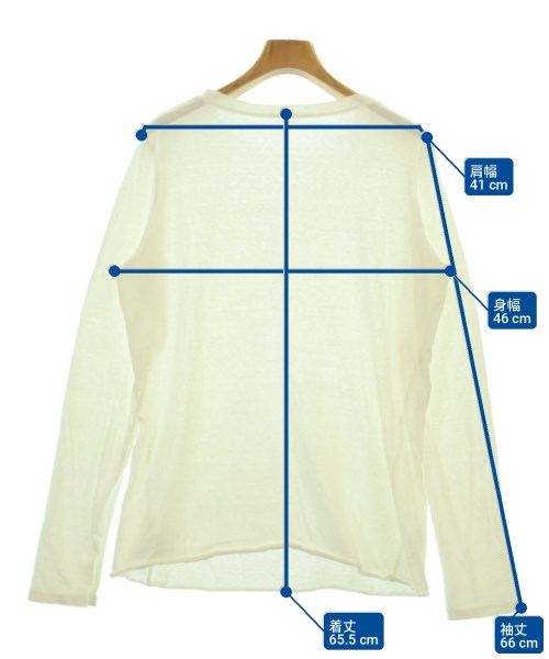 Deuxieme Classe（ドゥーズィエムクラス）Tシャツ・カットソー 白 サイズ:-(S位) レディース/2200701670078