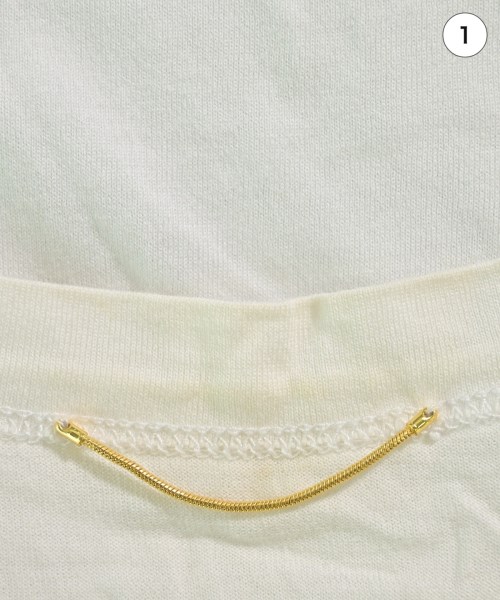 Deuxieme Classe（ドゥーズィエムクラス）Tシャツ・カットソー 白 サイズ:-(M位) レディース/2200706671049