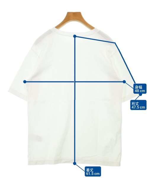Deuxieme Classe（ドゥーズィエムクラス）Tシャツ・カットソー 白 サイズ:-(XL位) レディース/2200699482158