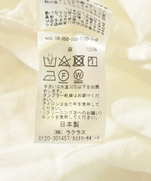 Deuxieme Classe（ドゥーズィエムクラス）ドレスシャツ 白 サイズ:F レディース/2200699482165