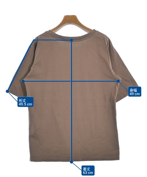 Deuxieme Classe（ドゥーズィエムクラス）Tシャツ・カットソー 茶 サイズ:F レディース/2200704848016
