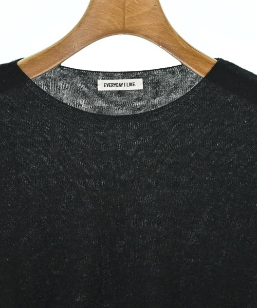 EVERYDAY I LIKE（エブリデイアイライク）ニット・セーター 黒 サイズ:F レディース/2200664912062