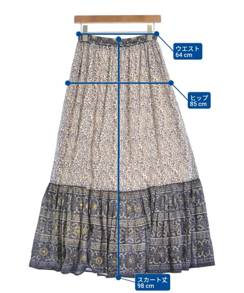 Deuxieme Classe（ドゥーズィエムクラス）ロング・マキシ丈スカート ベージュ サイズ:-(M位) レディース/2200669215038