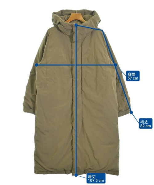 Deuxieme Classe（ドゥーズィエムクラス）ダウンコート カーキ サイズ:F レディース/2200671590024