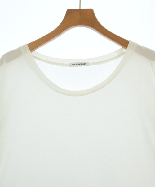 EVERYDAY I LIKE（エブリデイアイライク）Tシャツ・カットソー 白 サイズ:-(M位) レディース/2200729267199
