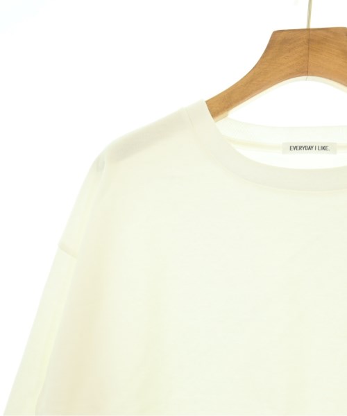 EVERYDAY I LIKE（エブリデイアイライク）Tシャツ・カットソー 白 サイズ:F レディース/2200729267205