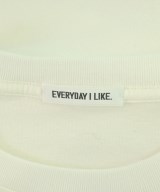 EVERYDAY I LIKE（エブリデイアイライク）Tシャツ・カットソー 白 サイズ:F レディース/2200729267205