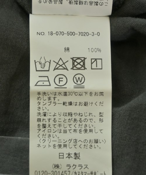 Deuxieme Classe（ドゥーズィエムクラス）Tシャツ・カットソー グレー サイズ:-(M位) レディース/2200715486719