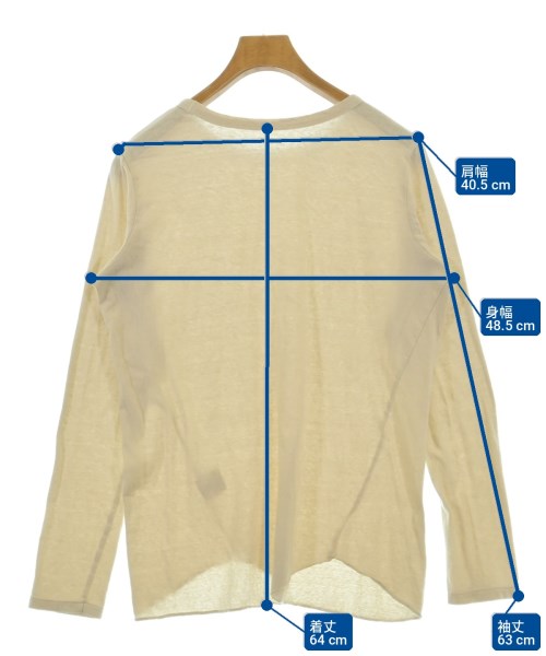 Deuxieme Classe（ドゥーズィエムクラス）Tシャツ・カットソー ベージュ サイズ:-(M位) メンズ/2200726185052