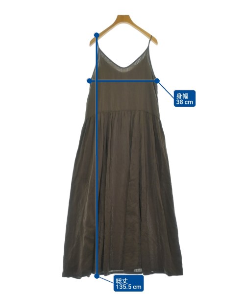 Deuxieme Classe（ドゥーズィエムクラス）ワンピース 茶 サイズ:-(M位) レディース/2200726787065