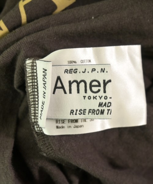 Americana（アメリカーナ）Tシャツ・カットソー 茶 サイズ:-(M位) レディース/2200727171139