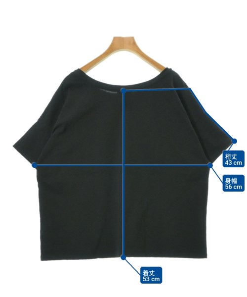 Deuxieme Classe（ドゥーズィエムクラス）Tシャツ・カットソー 黒 サイズ:-(M位) レディース/2200721896298