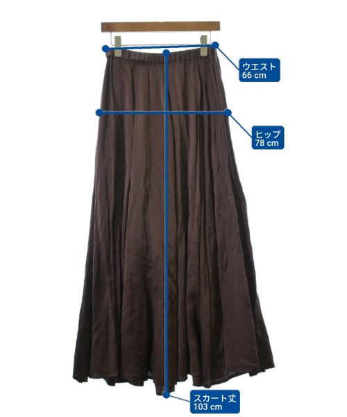Deuxieme Classe（ドゥーズィエムクラス）ロング・マキシ丈スカート 茶 サイズ:-(M位) レディース/2200728363052