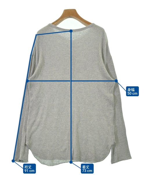 Deuxieme Classe（ドゥーズィエムクラス）Tシャツ・カットソー グレー サイズ:F レディース/2200677472058