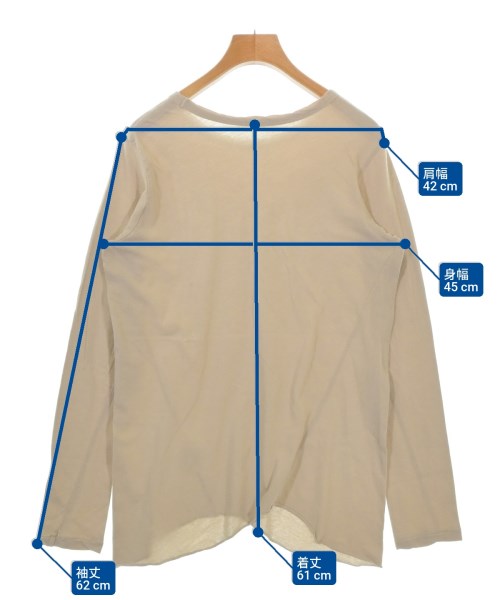 Deuxieme Classe（ドゥーズィエムクラス）Tシャツ・カットソー ベージュ サイズ:-(M位) レディース/2200686377108