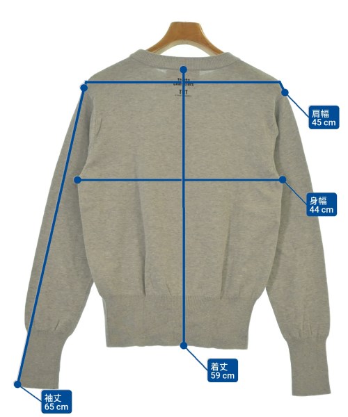 TMT（ティーエムティー）ニット・セーター グレー サイズ:M メンズ/2200612817180