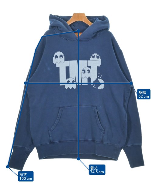 TMT（ティーエムティー）パーカー 紺 サイズ:XXL メンズ/2200643475069