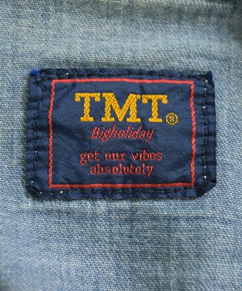 TMT（ティーエムティー）カジュアルシャツ 青 サイズ:M メンズ/2200535227073