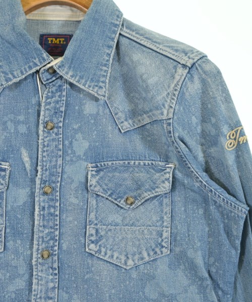 TMT（ティーエムティー）カジュアルシャツ 青 サイズ:M メンズ/2200535227073