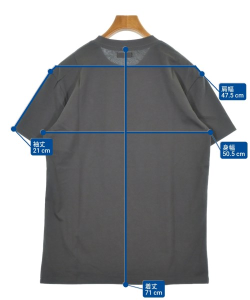 TMT（ティーエムティー）Tシャツ・カットソー グレー サイズ:L メンズ/2200610303012