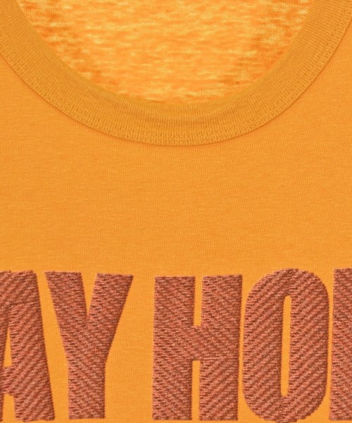 TMT（ティーエムティー）Tシャツ・カットソー 黄 サイズ:L メンズ/2200698934245