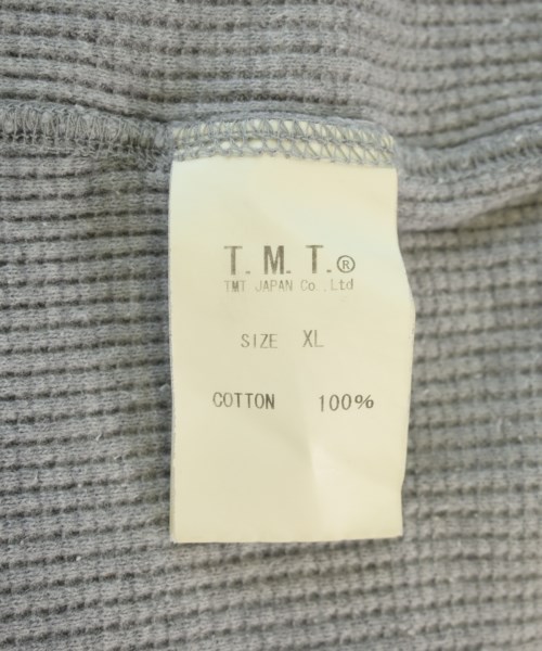 TMT（ティーエムティー）Tシャツ・カットソー グレー サイズ:XL メンズ/2200707354057