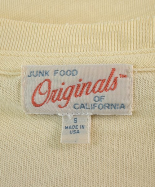 JUNK FOOD（ジャンクフード）Tシャツ・カットソー 黄 サイズ:S メンズ/2200720471229