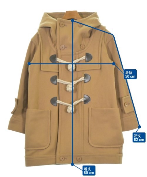 Ne-net（ネネット）ダッフルコート ベージュ サイズ:2(M位) メンズ/2200672686016