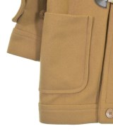 Ne-net（ネネット）ダッフルコート ベージュ サイズ:2(M位) メンズ/2200672686016