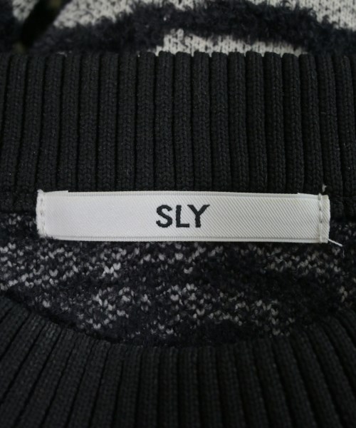 SLY（スライ）ニット・セーター 黒 サイズ:F レディース/2200626004033