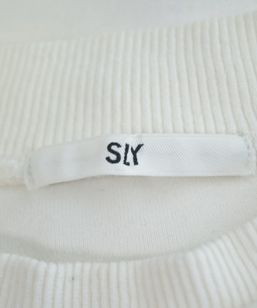 SLY（スライ）スウェット 白 サイズ:F レディース/2200641831027